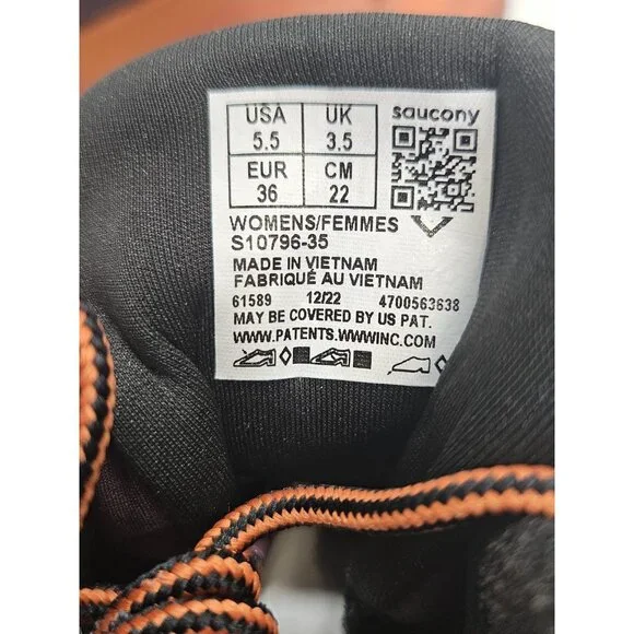 Saucony Ultra Ridge Gore-Tex Women's‎ 5.5 Waterproof Hiking Trail Shoes New - Picture 8 of 11